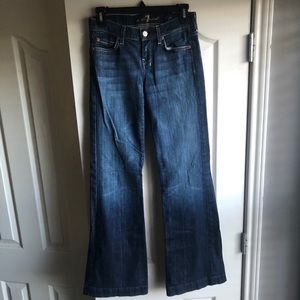 seven for all mankind dojo jeans-white seven logo